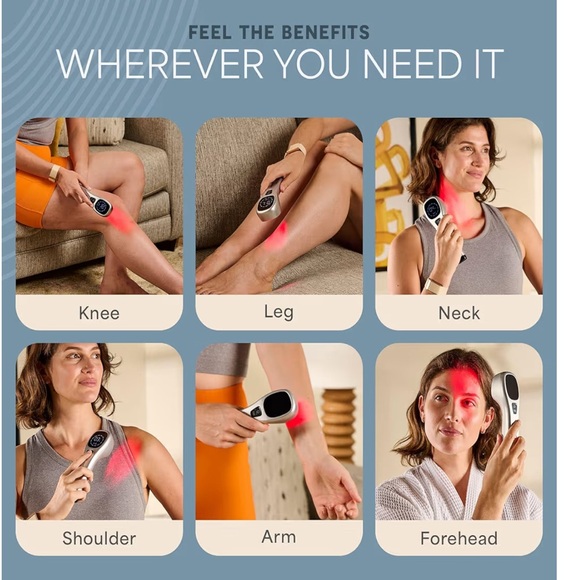 LifePro Silver Handheld Massager - Picture 5 of 7